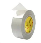 3M™ Aluminum Foil Tape 427, Silver, 2 in x 60 yd, 4.6 mil, 24 rolls per case