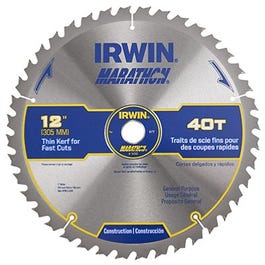 Marathon Circular Saw Blade, Carbide-Tipped, 12-In., 40-Teeth