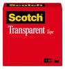 3M Scotch® Transparent Tape Refill Rolls 3/4 x 72 yards, 3 (3/4 x 72 yards 3)