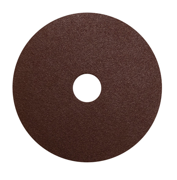 Century Drill & Tool Resin Fiber Disc 5″ Diameter 80 Grit 7/8″ Arbor 25,000 Safe Rpm 3pack