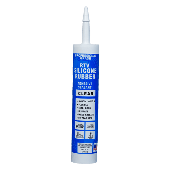 Leech RTV Silicone Rubber Sealant 3 oz.