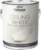 California Products Latex Ceiling White 1 Gallon