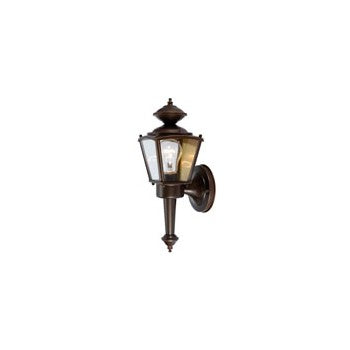 Hardware House 544213 Outdoor Light Fixture, Coach Lantern Rust