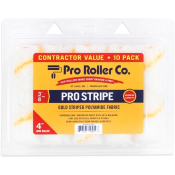 Pro Roller CRC-CE-04-10PK Gold Stripe Polyamide Cigar Roller Cover ~ 4