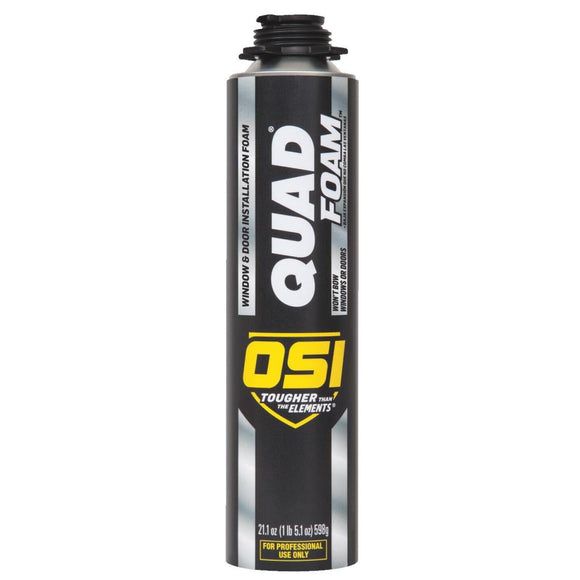 OSI QUAD FOAM 21.1 Oz. Window & Door Foam Sealant