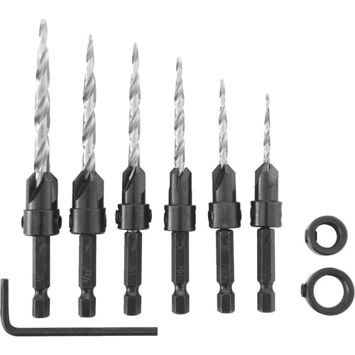 Irwin 8-Piece Wood Countersink Bit Set