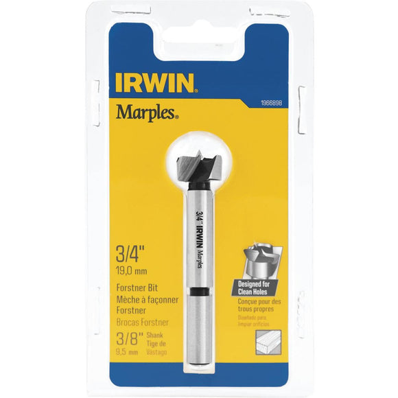 Irwin Marples 3/4 In. x 3-1/2 In. Reduced Forstner Drill Bit