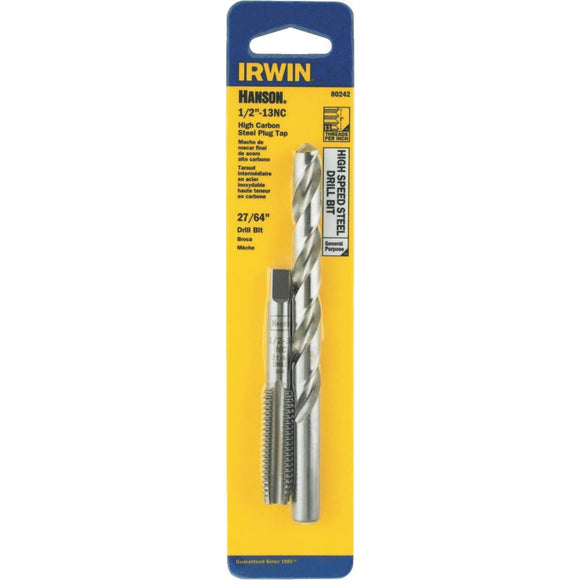 Irwin Hanson 1/2 In. - 13 Plug Tap & Drill Bit