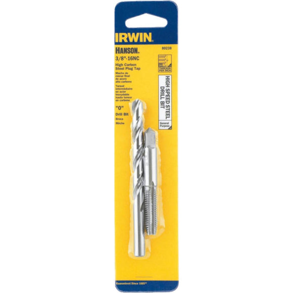 Irwin Hanson 3/8 In. - 16 NC Plug Tap & Drill Bit