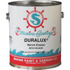 DURALUX Gloss Marine Enamel, Black, 1 Gal.