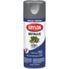 Krylon Metallic 11 Oz. Flat Spray Paint, Dull Aluminum