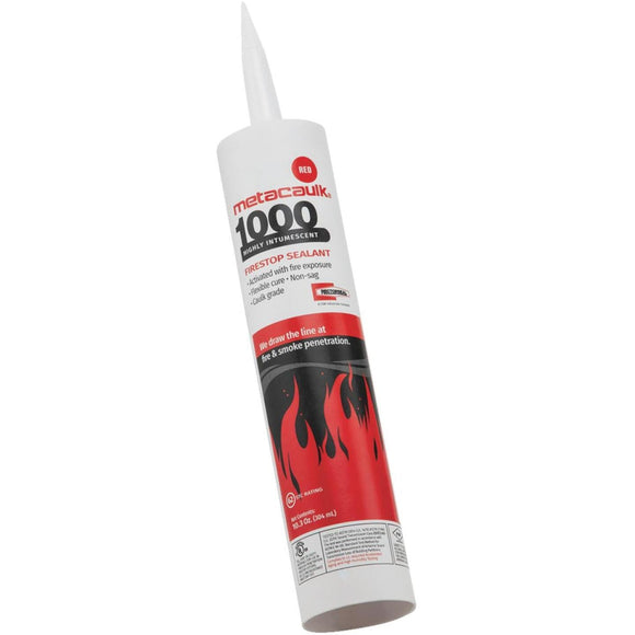 Metacaulk 1000 Red 10.3 Oz. Intumescent Firestop Sealant