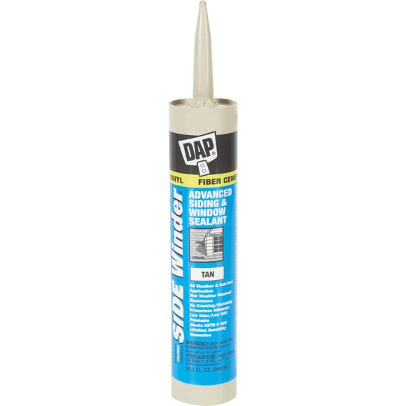 DAP Side Winder 10.1 Oz. Advanced Siding & Window Polymer Sealant, Tan