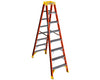 Werner 8ft Type Ia Fiberglass Twin Ladder T6208