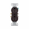 Eaton Cooper Wiring Residential Grade Duplex Receptacle 15A, 125V Brown