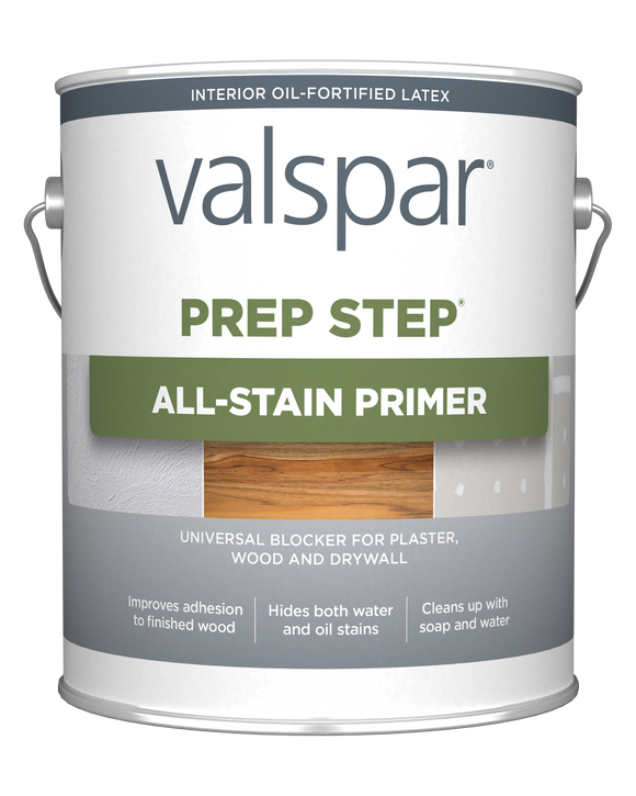 Valspar® Prep Step® All-Stain Primer (1 Quart, Tintable White)