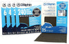 Linzer Blue Dolphin Wet & Dry Silicon Carbide Sanding Paper 320 Grit 25 Pack 9 x 11