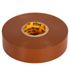 NSI Industries WW-732-BN WarriorWrap Premium Medium 3/4 in. x 66 ft. 7 mil Vinyl Electrical Tape, Brown