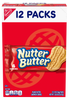 Nabisco Nutter Butter Peanut Butter Sandwich Cookies (12 pack)