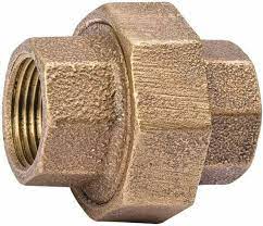B & K Industries Red Brass Union Fittings 1 in.