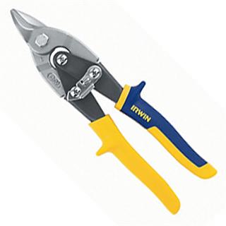 Irwin Utility Snips Green/Blue Handle 10 x 1-5/16