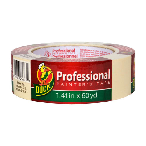 Duck® Brand Professional Painter's Tape - Beige, 1.41 in. x 60 yd.