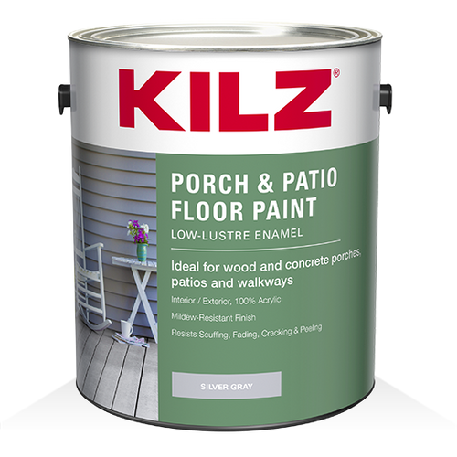 KILZ® Porch and Patio Floor Paint Slate Gray