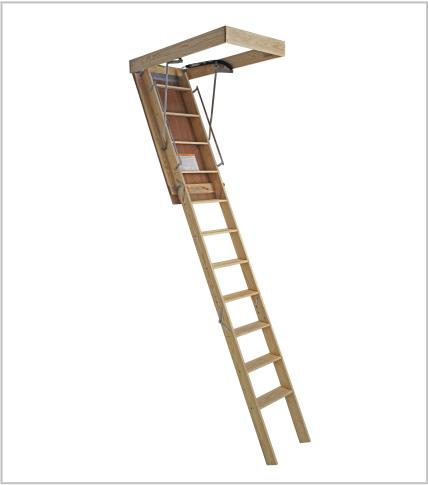 Marwin Marwin Superior Folding Attic Stairway 22.5 x 54 8 ft. 9 in.