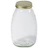 LITTLE GIANT GLASS HONEY JAR WITH LID